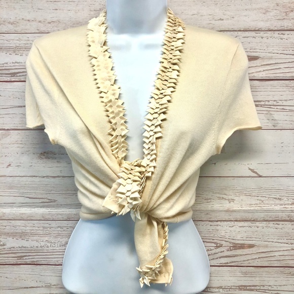 J. Crew Collection Open Front Cashmere Cardigan - Picture 1 of 7